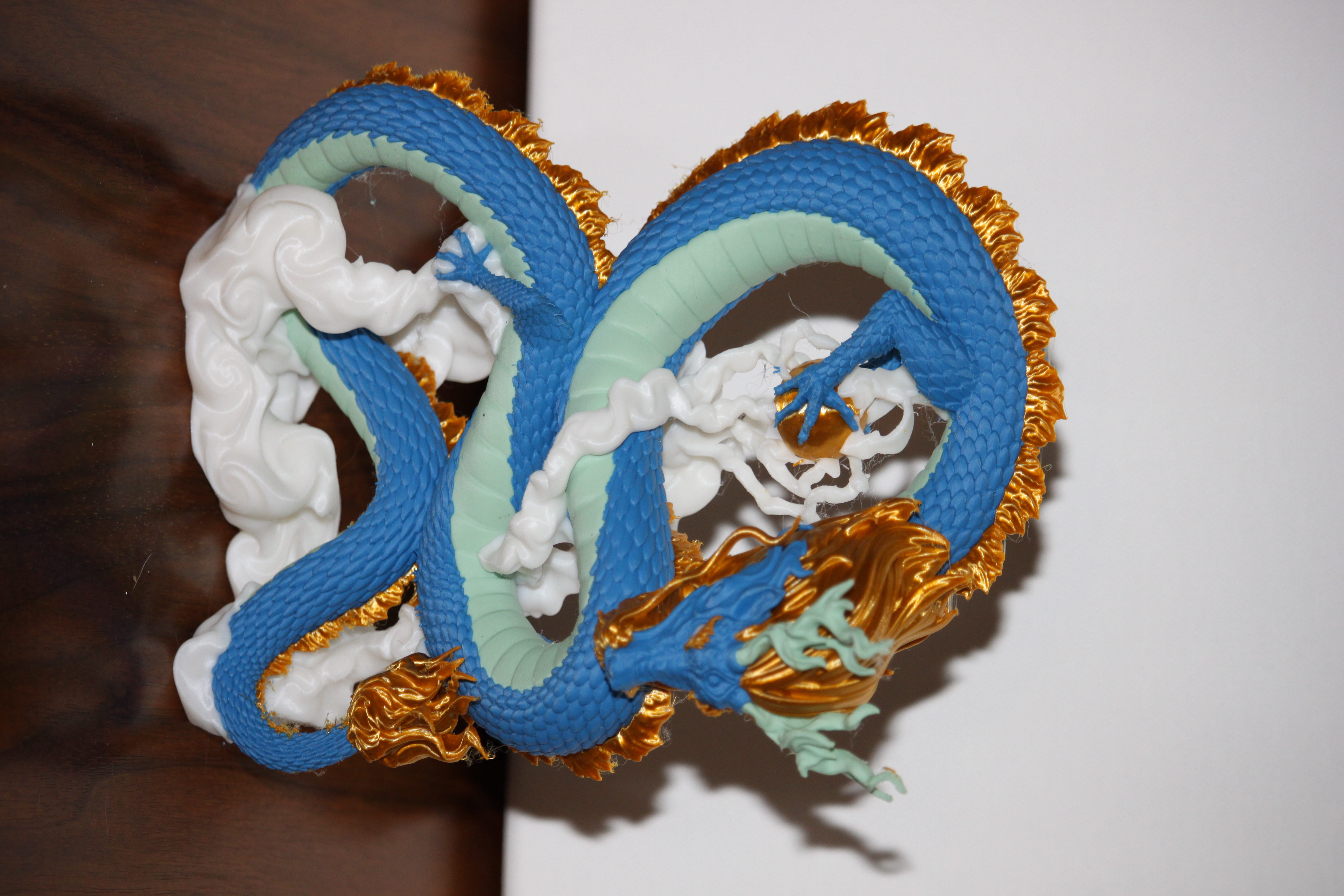 Azure Dragon printed photo