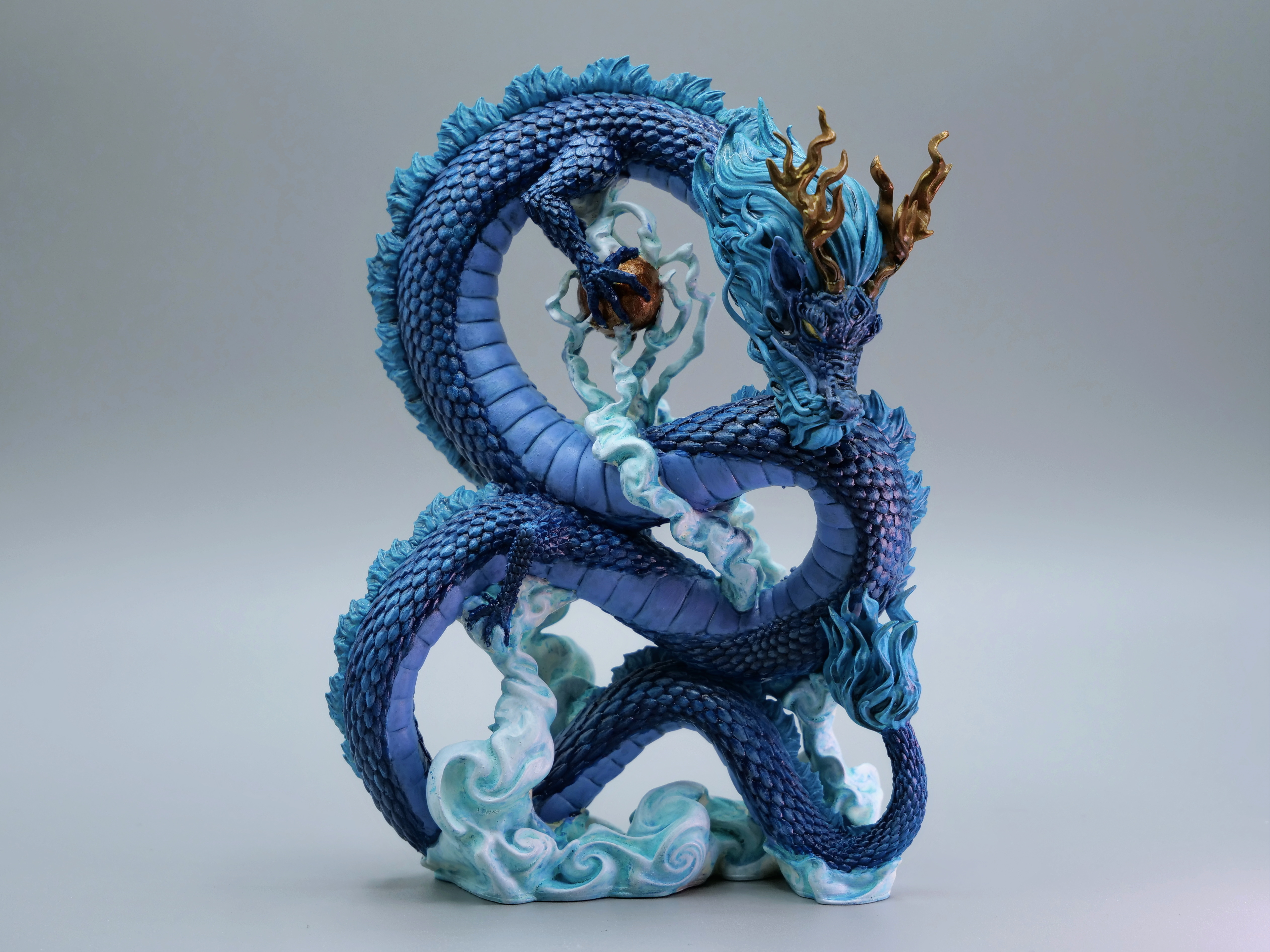 Azure Dragon printed model photo