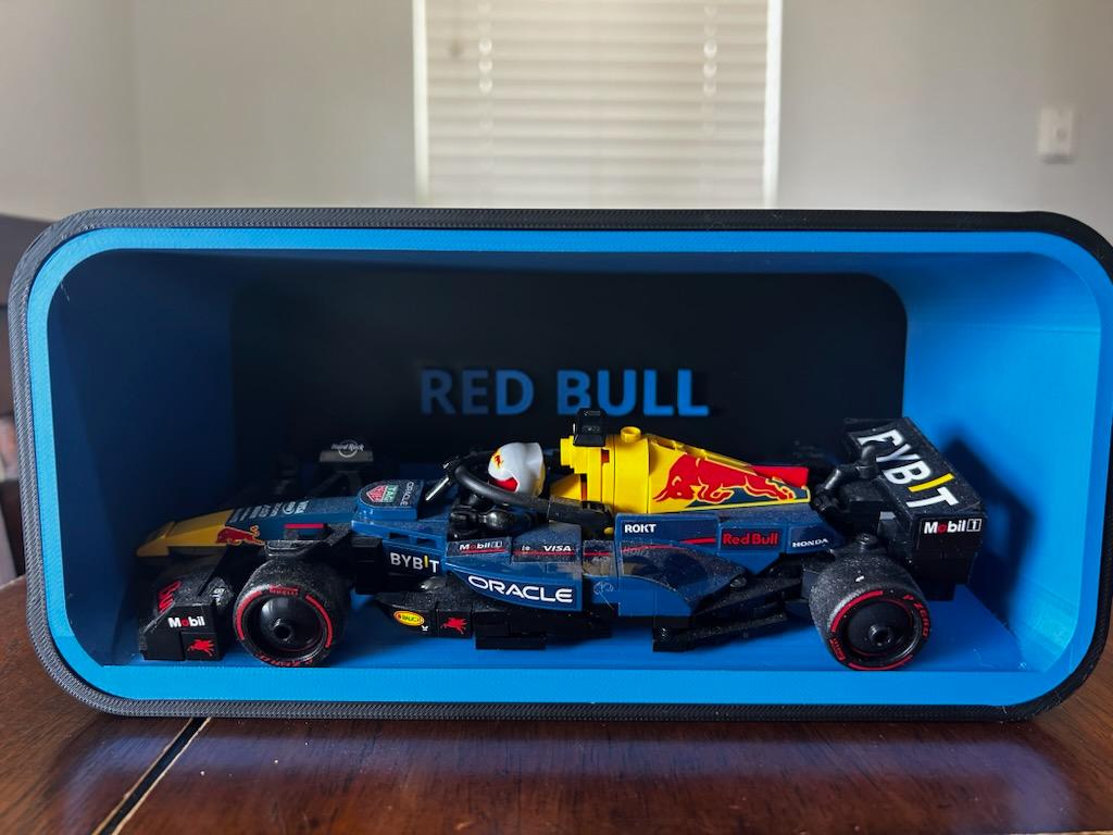 F-1 miniature display case — printed example (version 1)